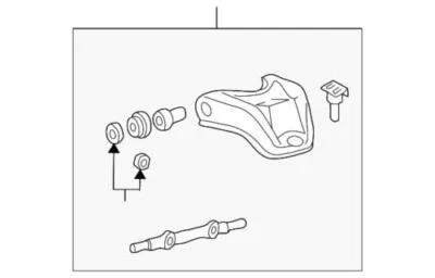 Genuine GM 1984-2005 Chevrolet GMC Front Right Side Upper Control Arm 19416899 - Image 1 of 2