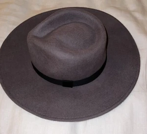 Madewell x Biltmore Montana Wool  Felt Rancher Hat Gray Size Small/Medium NWT - Picture 1 of 5
