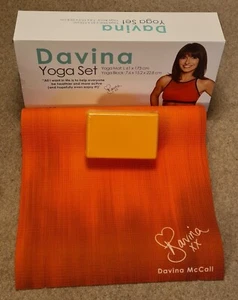 Brand New Davina Yoga Mat And Block Set - Picture 1 of 5