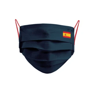 Mascarilla bandera de España Pequeña y gomas Rojas - Imagen 1 de 3