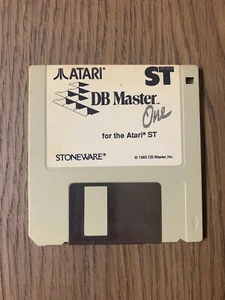 ATARI ST Computer - Stoneware DB MASTER ONE - Game Disk Only - 520ST 1040ST - Picture 1 of 2