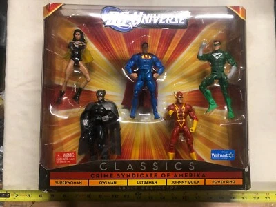 Mattel DC Universe Классика Преступный Синдикат Америки 5 Фигурок Набор Новый Walmart  - Изображение 1 из 4