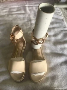 Kat Maconie Alice Size 4 , 35 Nude Leather Flats Brand New In Box RRP $465 - Picture 1 of 10