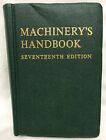 Machinery's Handbook Seventeenth Edition 1966 Industrial Press Thumb Index