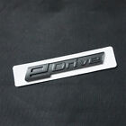 1X Glossy Edrive Black Plastic Sticker Badge Emblem Decal Sports Tailgate Luxury