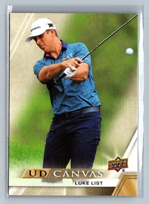 2024 Upper Deck Golf Luke List UD Canvas #C-18 - Image 1 of 2