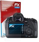atFoliX 3x Screen Protection Film for Canon EOS 6D Screen Protector clear