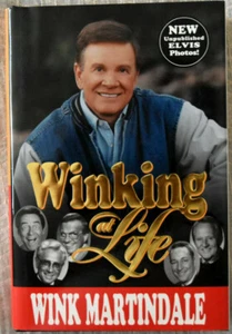 Wink Martindale: Winking at Life Signed 1st Edition Hard Cover with Dust Jacket - Picture 1 of 4