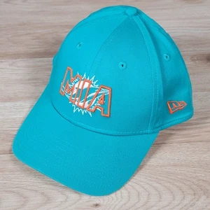 Miami Dolphins New Era 9Forty Hat Cap Teal Blue Orange Snapback One Size - Picture 1 of 11