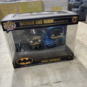 Funko POP! Heroes #281 - DC - Batman and Robin New Look Batman 1964 - Picture 1 of 5