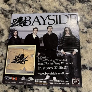 Bayside The Walking Wounded 2007 DJ CD TESTED EXCELLENT CONDITION FS - Imagen 1 de 4