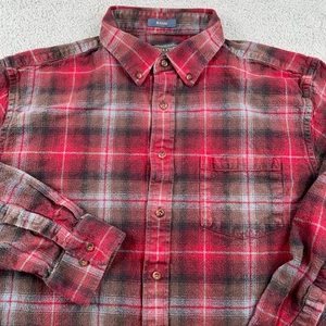 Pendleton Shirt Mens XL Red Mason Flannel Plaid Button Up Workwear Outdoor - Picture 1 of 9