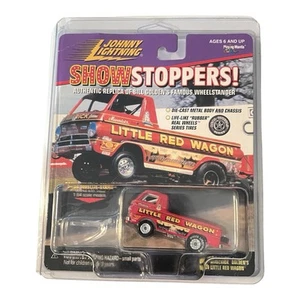 Johnny Lightning Show Stoppers Bill Golden’s Little Red Wagon White Lightning - Picture 1 of 2