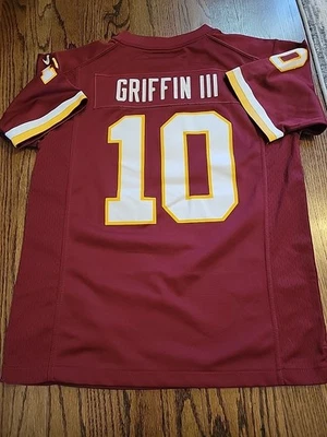 Camiseta de fútbol Nike Robert Griffin III Washington Redskins juvenil grande 14-16  Foto 1 de 4