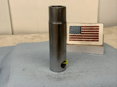 PROTO 5318-H,  9/16in. 1/2 Drive Deep 6pt SAE Socket  USA -  Yellow Tag - Image 1 of 4