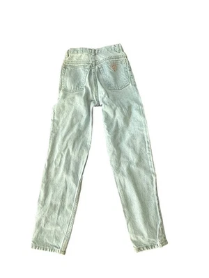 Vintage Guess Jeans George's Marciano High Rise  Light Wash Girls Sz 12 - Image 1 of 4