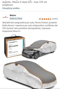 Walser OTTIMO telo copriauto antigrandine - Foto 1 di 21