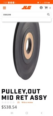 Jlg 3590298 Sheave 滑轮 全新 Oem 1200sj Ultra Boom — 第 1/4 张图片