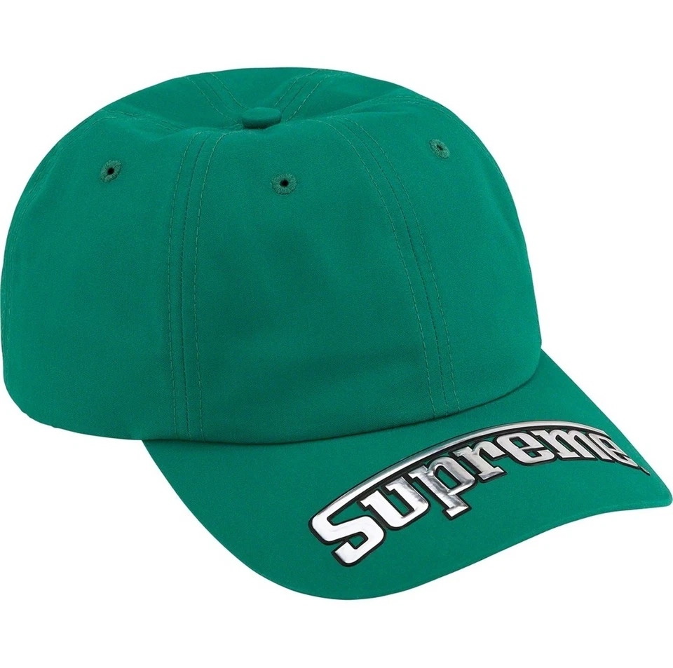 Gorra Supreme Touring Visera 6 Paneles VERDE SS22 Gran Premio Ferrari Estilo Logo Foto 1 de 4