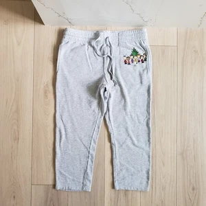Pantalones deportivos Peanuts Christmas para mujer L Snoopy Charlie marrón pantalones de salón 2022 - Imagen 1 de 8