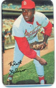 1970 Topps Super #33 Bob Gibson St. Louis Cardinals HOF EX - Foto 1 di 2