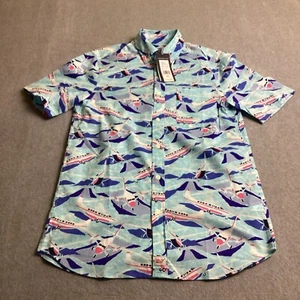 Neu mit Etikett Vineyard Vines Jetset-Poolside XS Flugzeug Kleid Shirt adrett - Bild 1 von 15