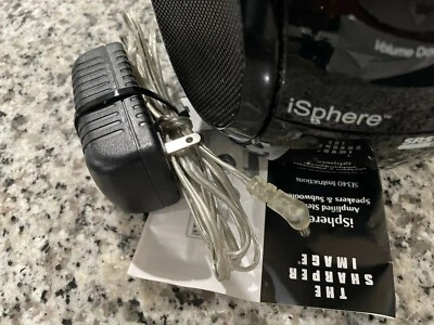 ISphere SI340 Speaker System for iPod, MP3 (Black) Used Good Condition Sharper I - Image 1 of 4