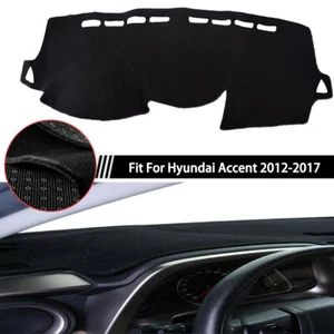 DashMat Cover Dashboard Non-slip Sun Protector For Hyundai Accent 2012-2017 New - Picture 1 of 9