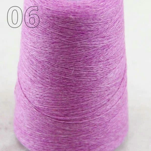 Sale Luxurious Soft 100g Mongolian Pure Cashmere Knitting Cone Yarn Light Iris - Picture 1 of 18