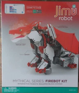 Jimu Mythical Series Firebot Robot Build Kit Interactive UB Tech SEALED Coding - Picture 1 of 2