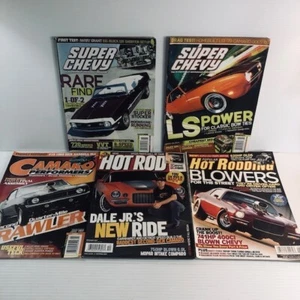 Mixed lot (5) Car Magazines, Camaro Performers, Super Chevy, Hot Rodding, 2007 - Bild 1 von 7