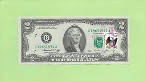 1976 ..UNCIRC $2 G 1965 1577 A .... FIRST DAY ISSUE STAMPED APRIL 13, 1976 - Picture 1 of 2