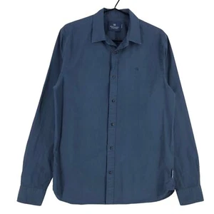 Scotch & Soda Shirt Casual Formal Solid Regular Fit Men Size M - Picture 1 of 8