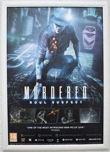 Murdered Soul Suspect RARO PS4 XBOX ONE 42 cm x 59 cm poster promozionale #1 - Foto 1 di 2