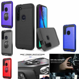 Phone Case For Moto G Stylus 2020 / G Stylus Case Brush Dual-Layered Cover - Picture 1 of 7