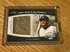 Wade Boggs  2013 Leaf Sports Heroes Card Cornsalk Relic 06/25  Field of Dreams 