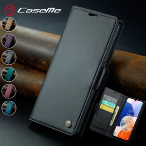 Magnetic Card Wallet Case Leather Flip Cover for iPhone 17/17 Pro/17 Pro Max/Air - Picture 1 of 28