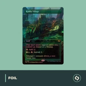 MTG | Kishla Village | TARKIR DRAGONSTORM | QUASI NUOVO | EN | VETRINA | FOIL - Foto 1 di 1