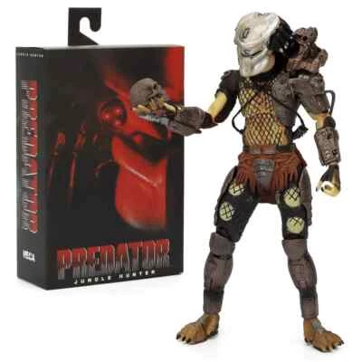 Figura de acción de juguete NECA Predator Jungle Hunter Ultimate 7" 1:12 de lujo nueva en caja regalo Foto 1 de 4