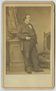 CDV 1860-70 peintre belge Gustave Wappers (1803-1874). Anvers. Reine Victoria. - Picture 1 of 2