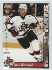 1999-2000 Albany River Rats (AHL) Jeff Williams