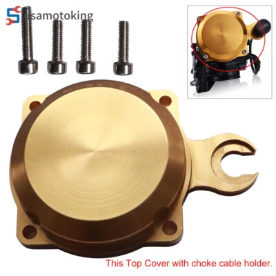 Cubierta superior CNC de aluminio para Harley Davidson Sportster 883 1200 XL883 1200 CV Carb Foto 1 de 4