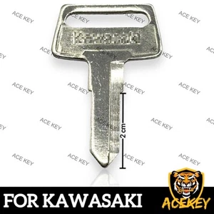 Blank Keys For Kawasaki ATV KA21 Motorcycle Unchrb - Imagen 1 de 3