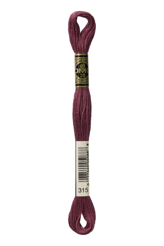 DMC - Color # 315 - (Archil) -- Embroidery Floss -- Per Skein - Image 1 of 1