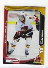 2013-14 Belleville Bulls (OHL) Jake Marchment (Orlando Solar Bears)