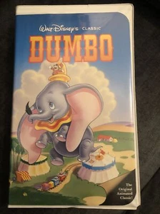 Walt Disney The Original Animated Classic, Black Diamond Dumbo VHS RARE - Picture 1 of 5
