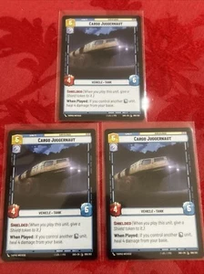 3x Star Wars Unlimited - Cargo Juggernaut - Shadows of the Galaxy (SHD) x3 - Picture 1 of 6