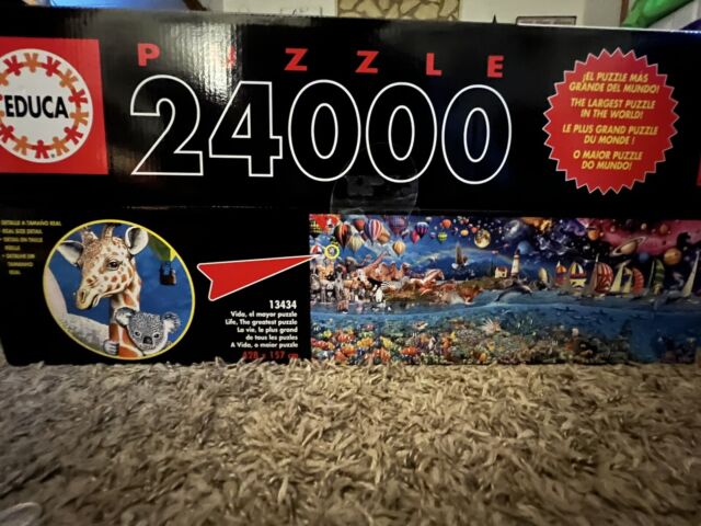  Educa Borras Life, The Greatest 24,000 Piece Puzzle : Toys &  Games