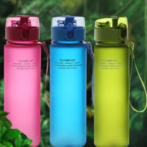 amazing Water Bottle 560ML! Outdoor Sports For Gym Drinking BPA Free! - Picture 1 of 51