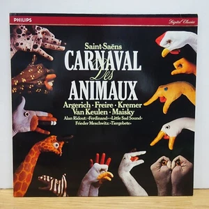 416 841 1 SAINT-SAENS Carnival des Animaux ARGERICH RIDOUT PHILIPS STEREO LP EX+ - Imagen 1 de 5